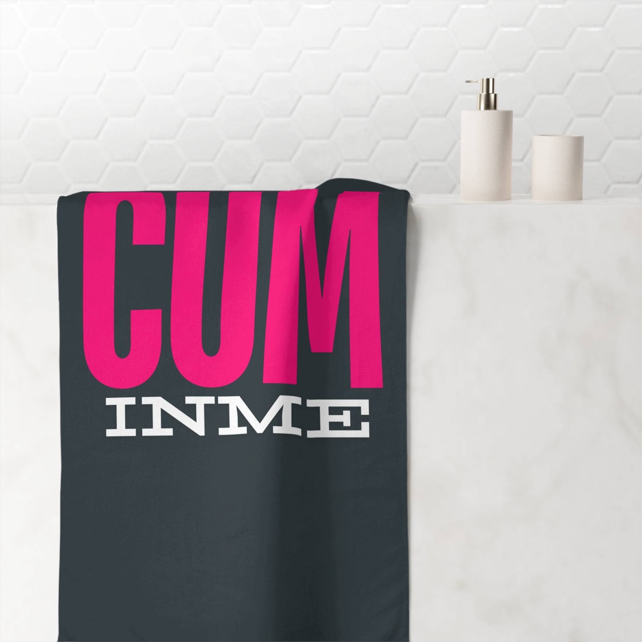 Cum in Me | Mix & Match Naughty XL Fun-Flirty Lovers’ Towels