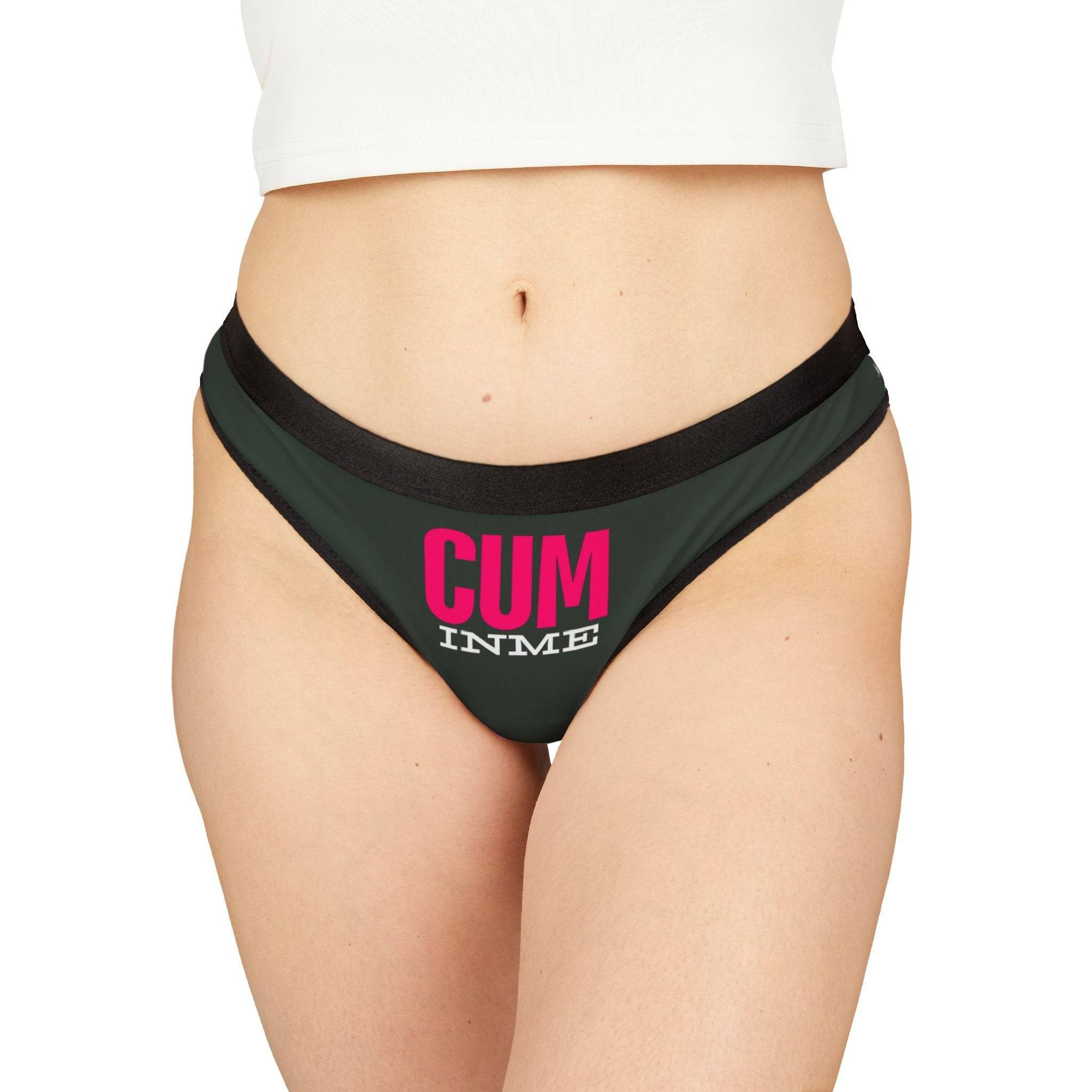 Cum in Me | Mix & Match Women’s Fun-Flirty Lovers’ Thongs