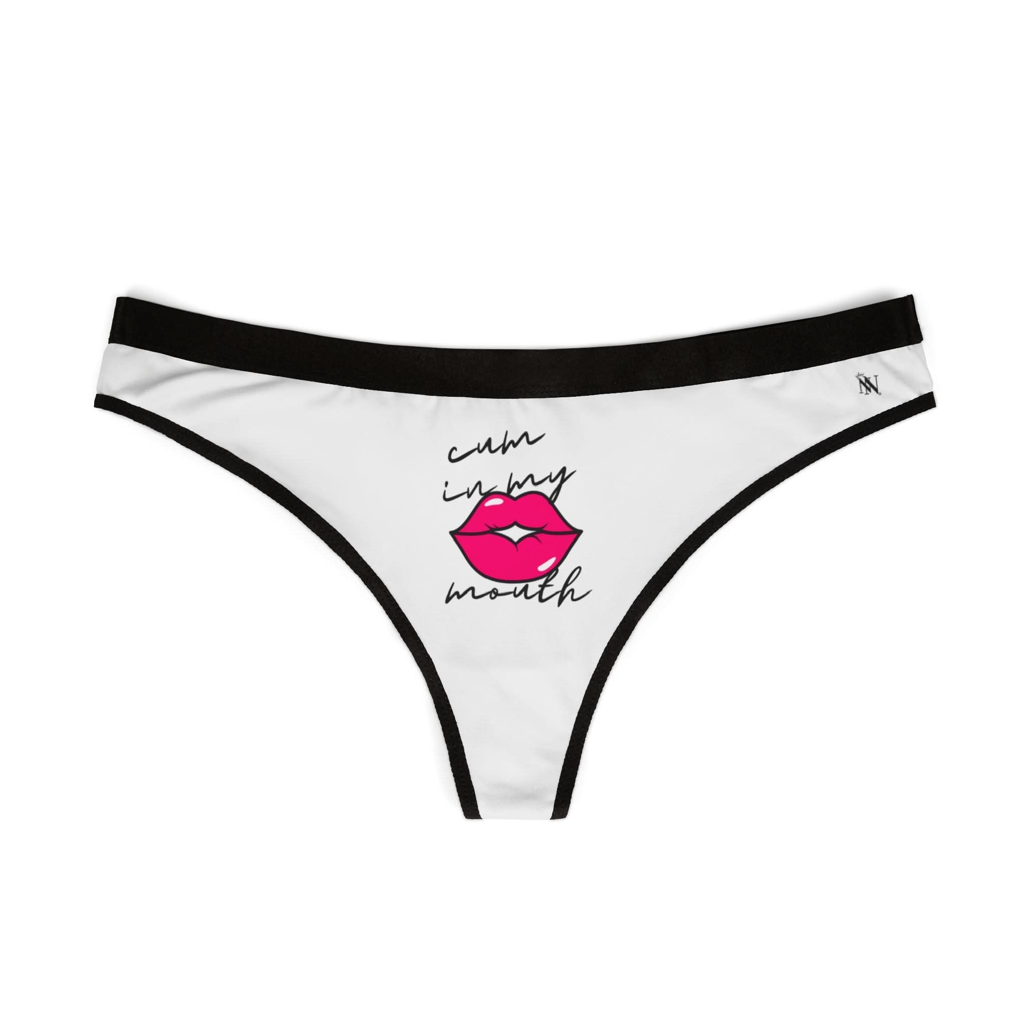 Cum In My Mouth | Mix & Match Women’s Fun-Flirty Lovers’ Thongs