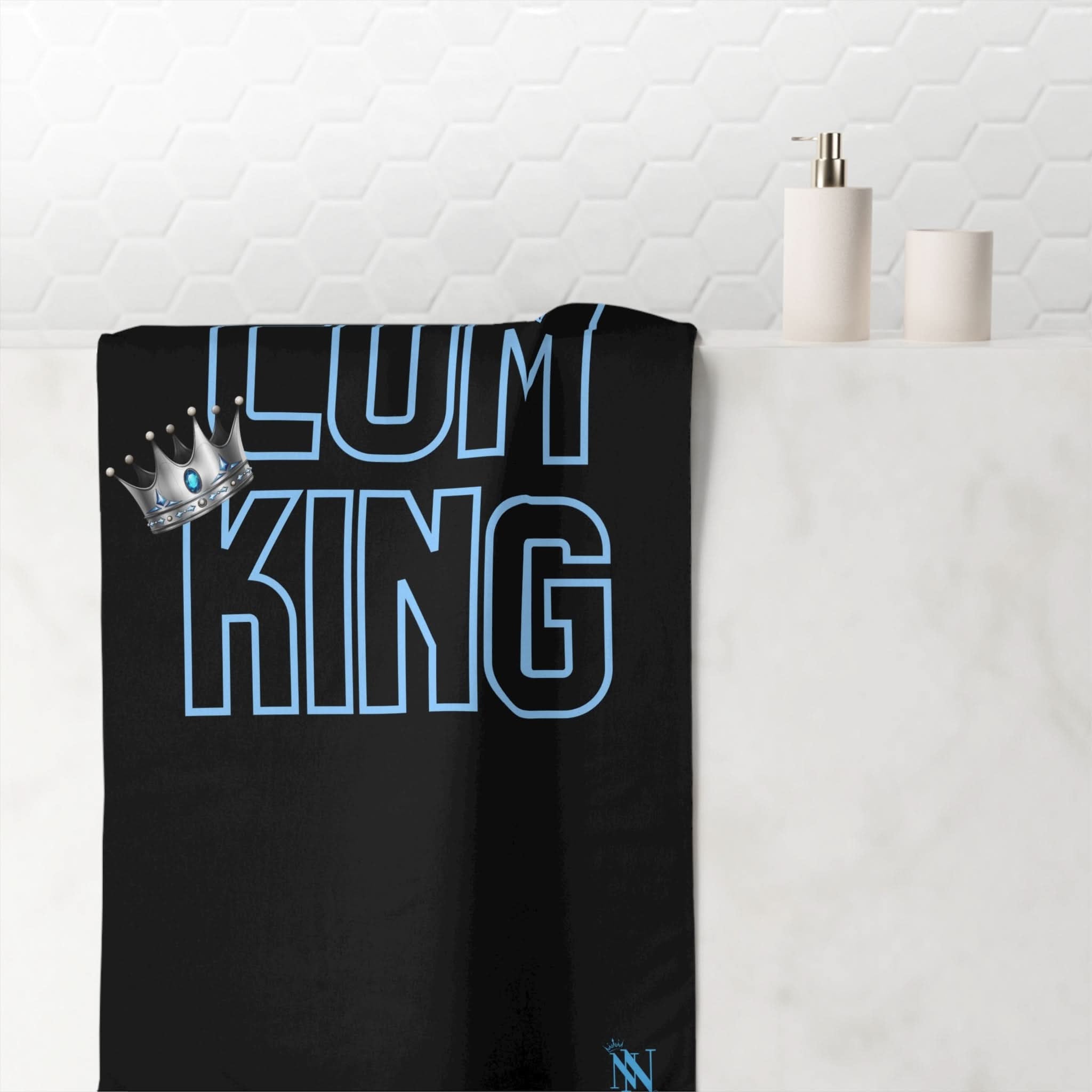 Cum King | Mix & Match Naughty XL Fun-Flirty Lovers’ Towels