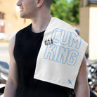 Cum King White | Mix & Match Soft Fun-Flirty Lovers’ Towels