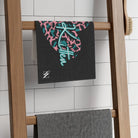 Cum Kitten Black | Mix & Match Soft Fun-Flirty Lovers’ Towels