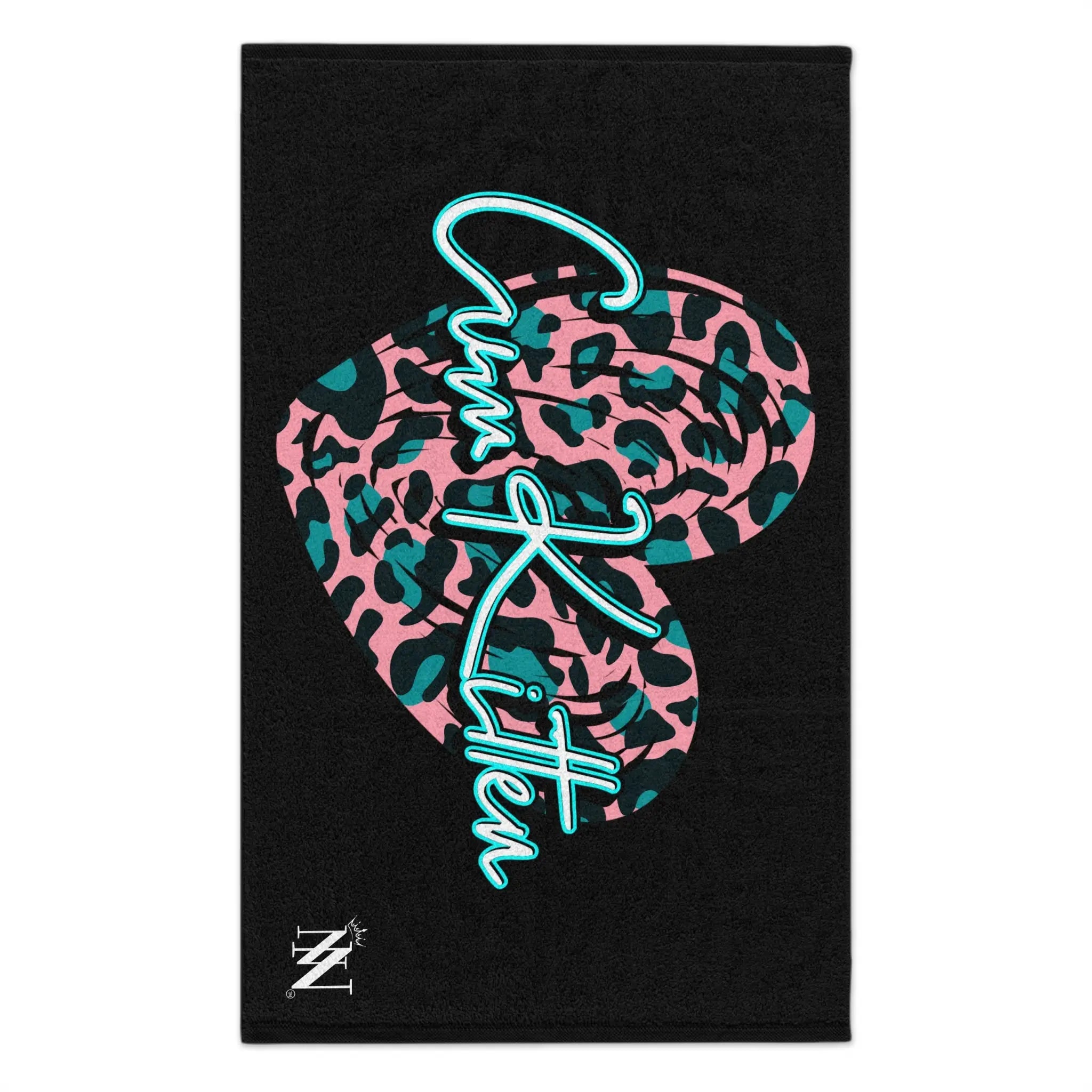 Cum Kitten Black | Mix & Match Soft Fun-Flirty Lovers’ Towels