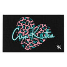 Cum Kitten Black | Mix & Match Soft Fun-Flirty Lovers’ Towels