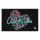 Cum Kitten Black | Mix & Match Soft Fun-Flirty Lovers’ Towels