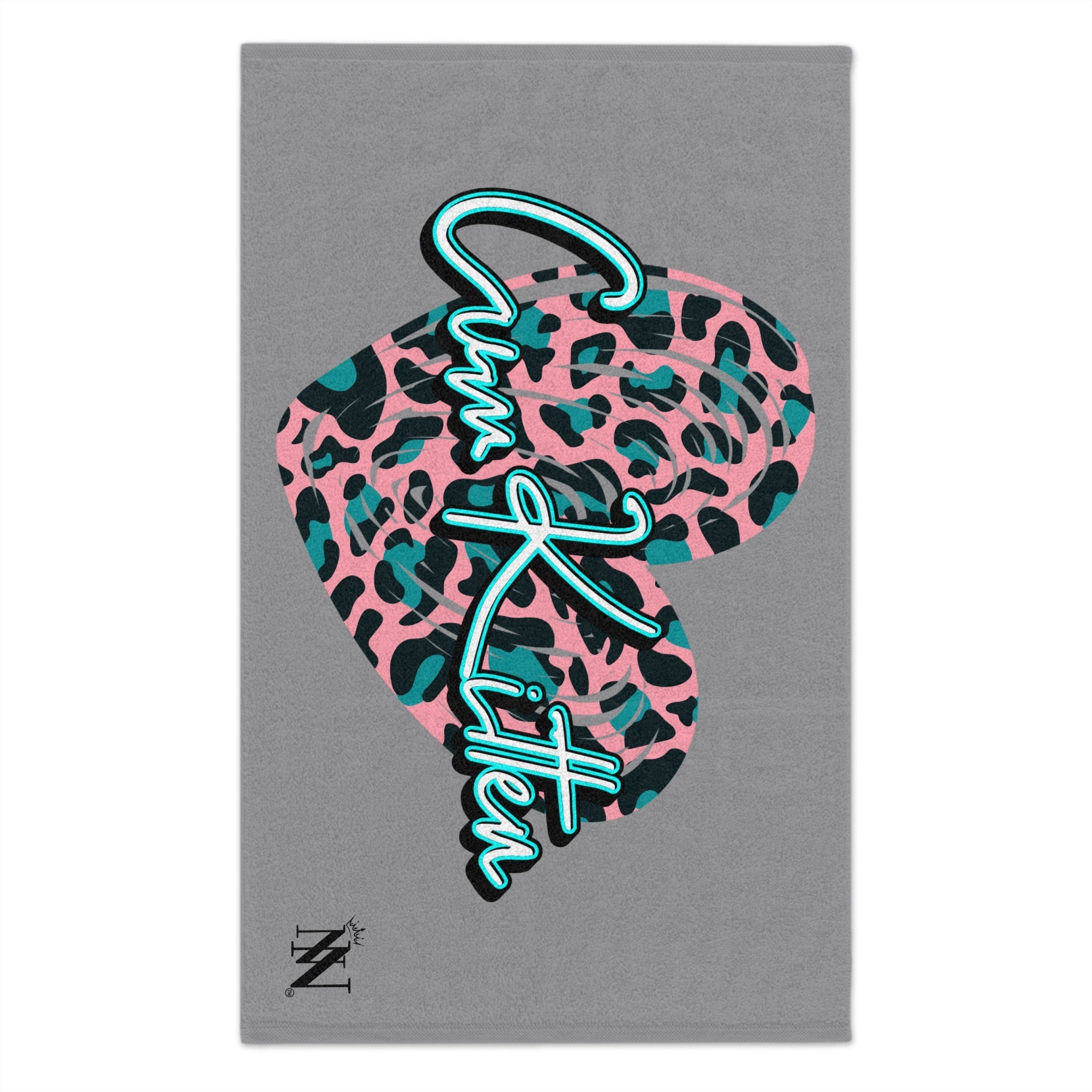 Cum Kitten Grey | Mix & Match Soft Fun-Flirty Lovers’ Towels