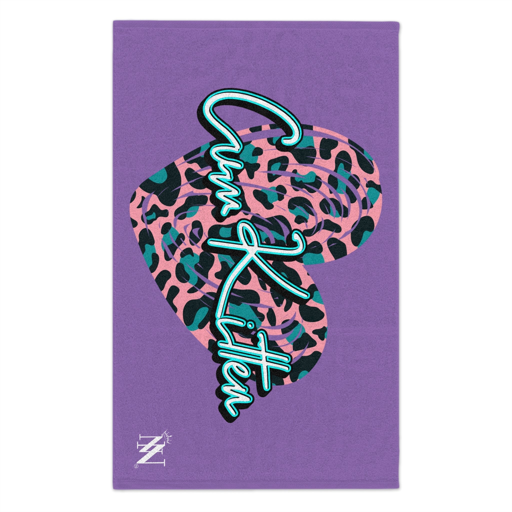 Cum Kitten Light Purple | Mix & Match Soft Fun-Flirty Lovers’ Towels