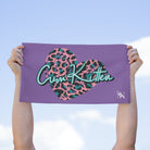 Cum Kitten Light Purple | Mix & Match Soft Fun-Flirty Lovers’ Towels