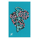 Cum Kitten Teal | Mix & Match Soft Fun-Flirty Lovers’ Towels