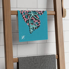 Cum Kitten Teal | Mix & Match Soft Fun-Flirty Lovers’ Towels
