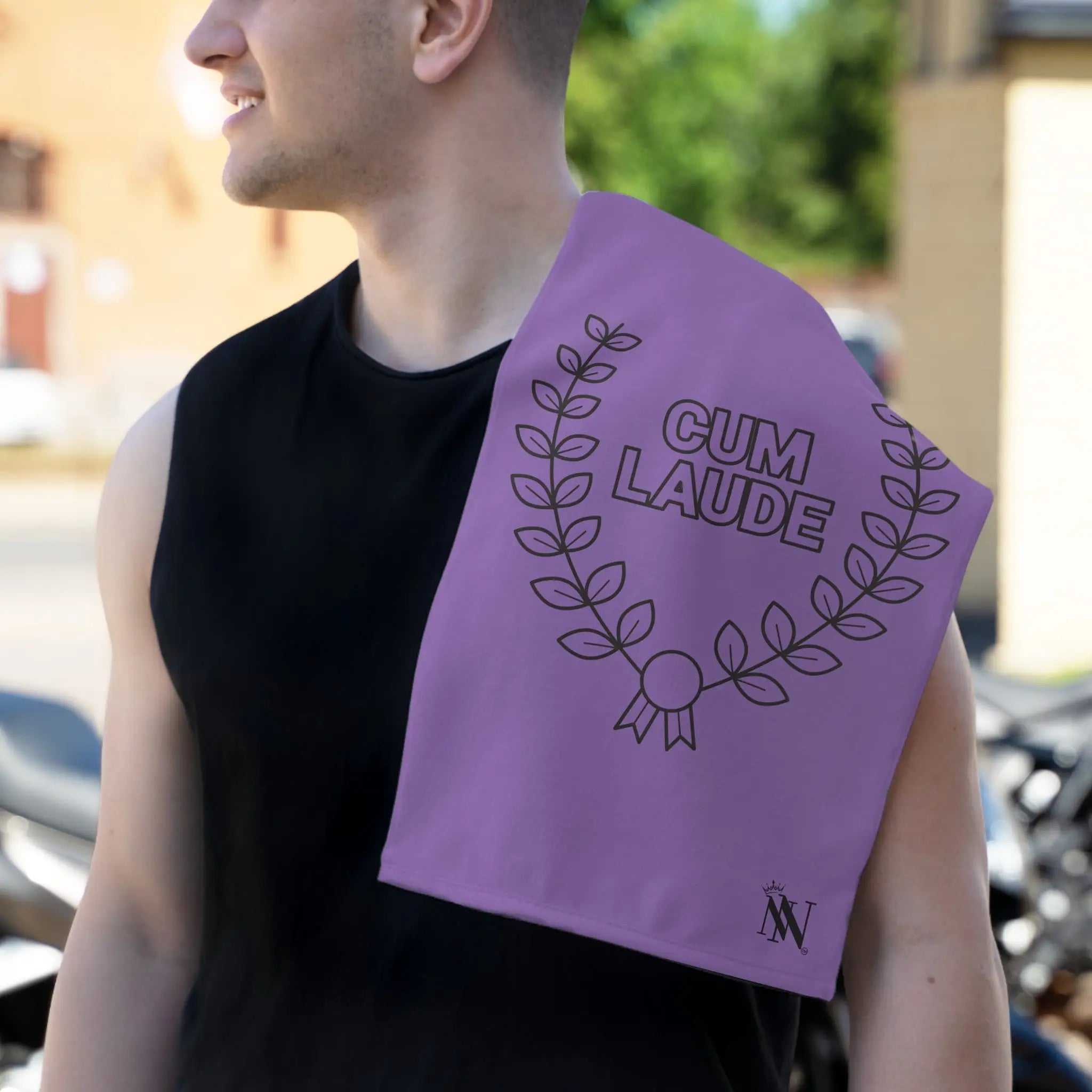Cum Laude Lavendar | Mix & Match Soft Fun-Flirty Lovers’ Towels