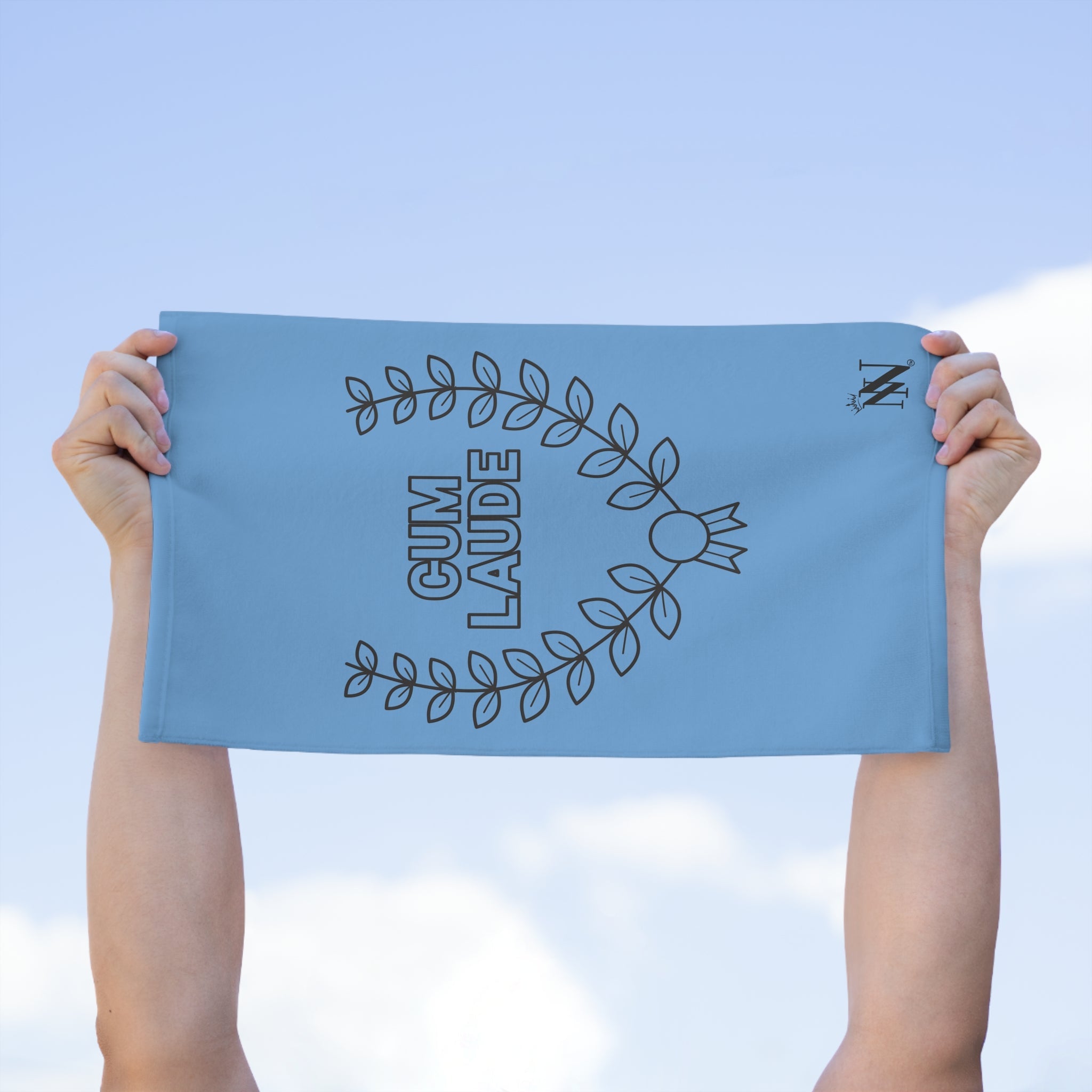 Cum Laude Light Blue | Mix & Match Soft Fun-Flirty Lovers’ Towels