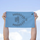 Cum Laude Light Blue | Mix & Match Soft Fun-Flirty Lovers’ Towels