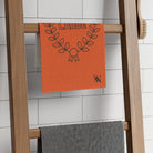 Cum Laude Orange | Mix & Match Soft Fun-Flirty Lovers’ Towels