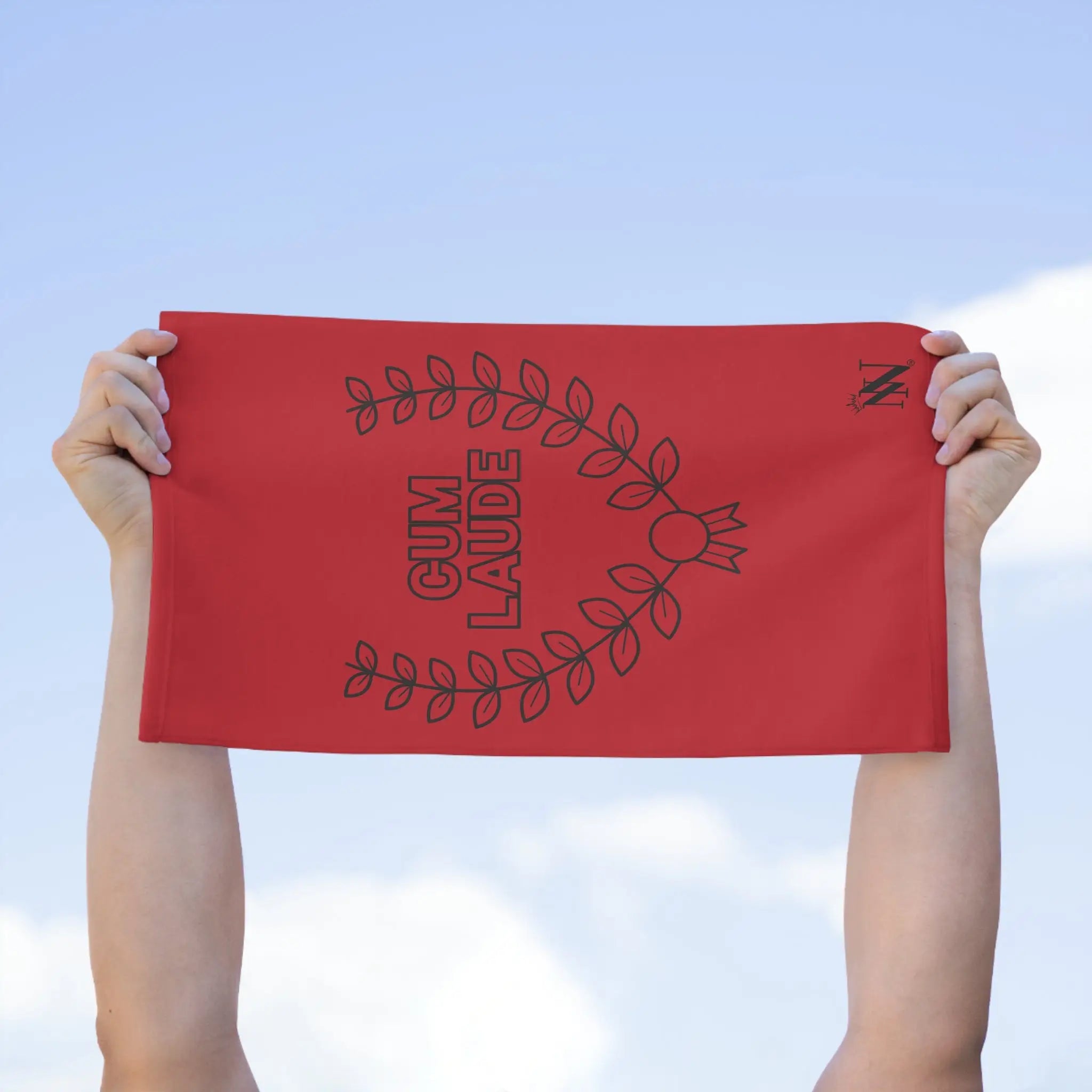 Cum Laude Red | Mix & Match Soft Fun-Flirty Lovers’ Towels