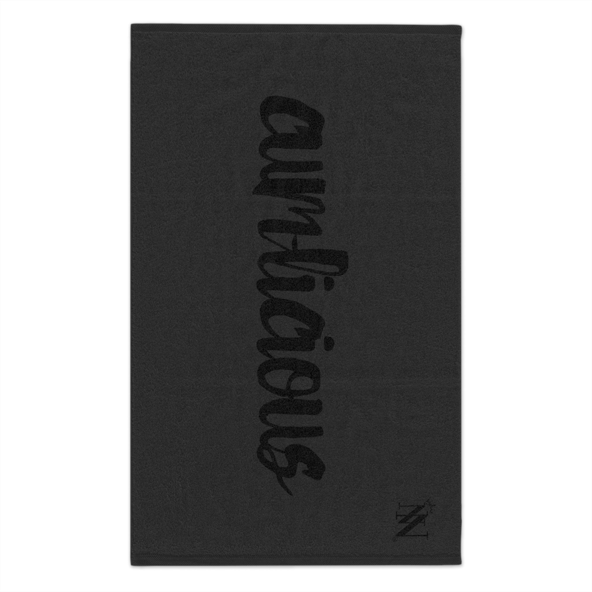 Cum-licious Dark Grey | Mix & Match Soft Fun-Flirty Lovers’ Towels