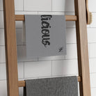 Cum-licious Grey | Mix & Match Soft Fun-Flirty Lovers’ Towels