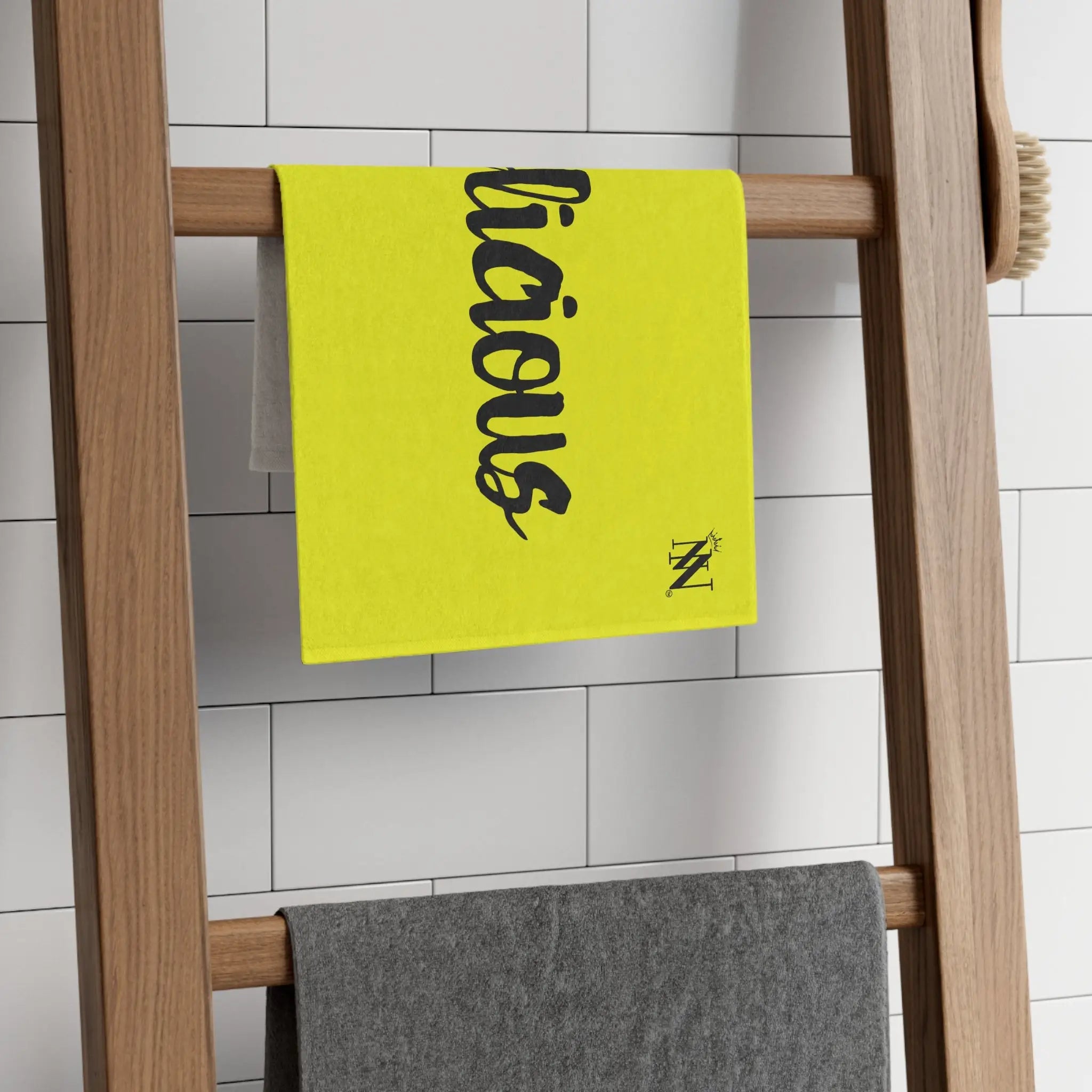 Cum-licious Neon Yellow | Mix & Match Soft Fun-Flirty Lovers’ Towels