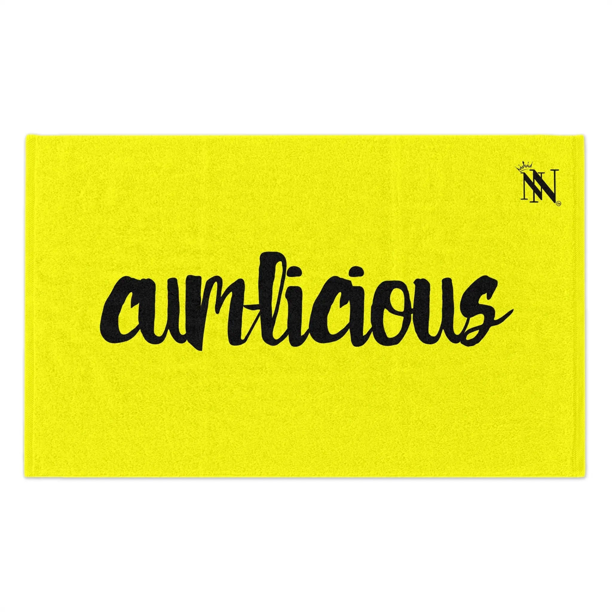 Cum-licious Neon Yellow | Mix & Match Soft Fun-Flirty Lovers’ Towels
