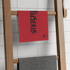 Cum-licious Red | Mix & Match Soft Fun-Flirty Lovers’ Towels