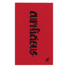 Cum-licious Red | Mix & Match Soft Fun-Flirty Lovers’ Towels