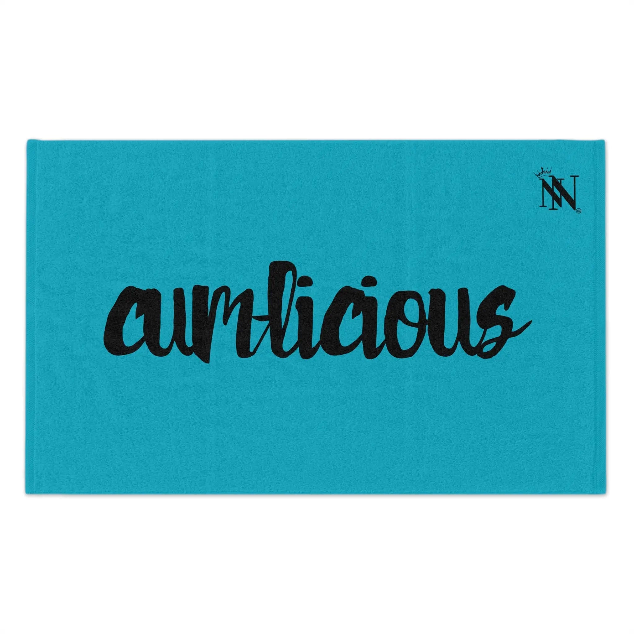 Cum-licious Teal | Mix & Match Soft Fun-Flirty Lovers’ Towels