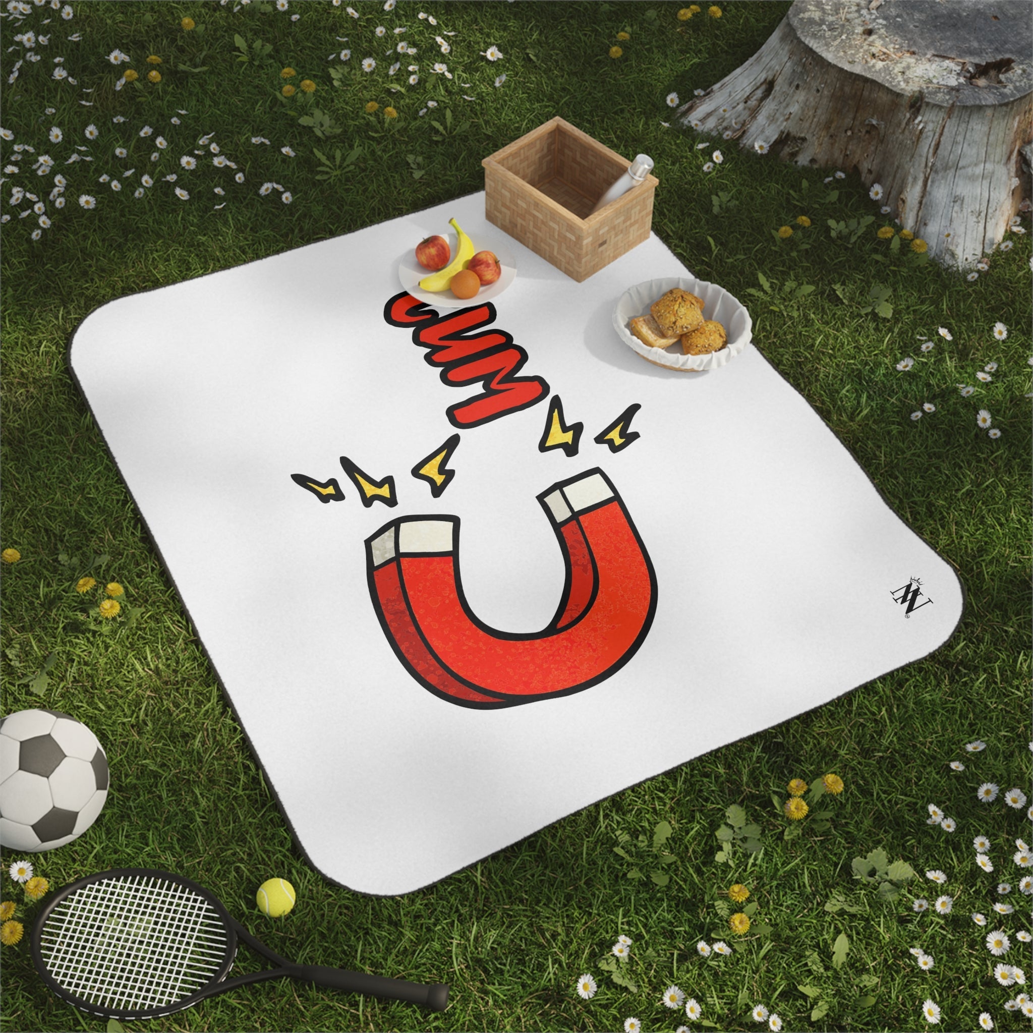 Cum Magnet | Mix Match Fun-Flirty Lovers’ Water-Resistant Blankets