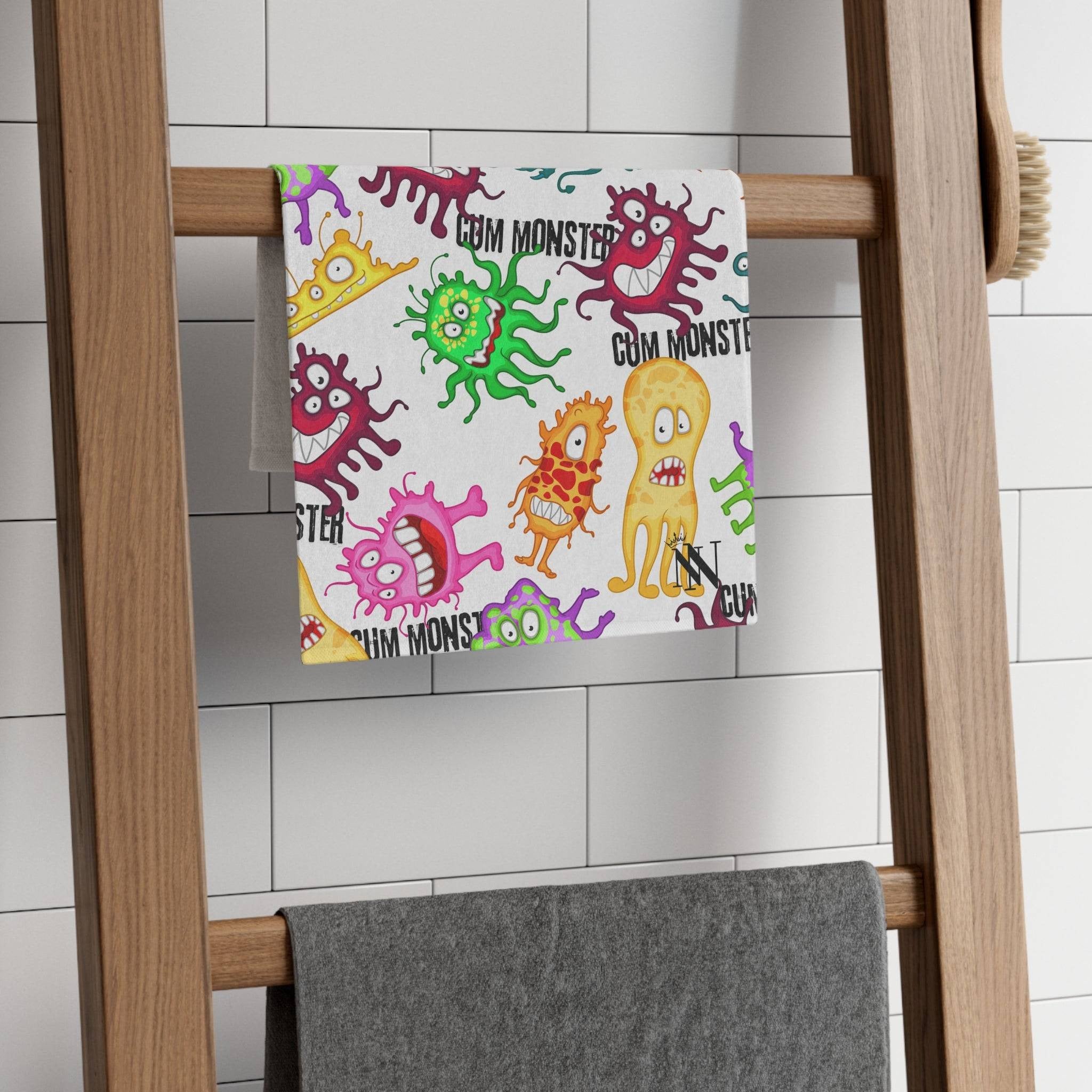 Cum Monster | Mix & Match Soft Fun-Flirty Lovers’ Towels