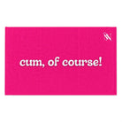 Cum of Course! Pink Mix & Match Soft Sex Towels | Flirty Lovers’ Gifts
