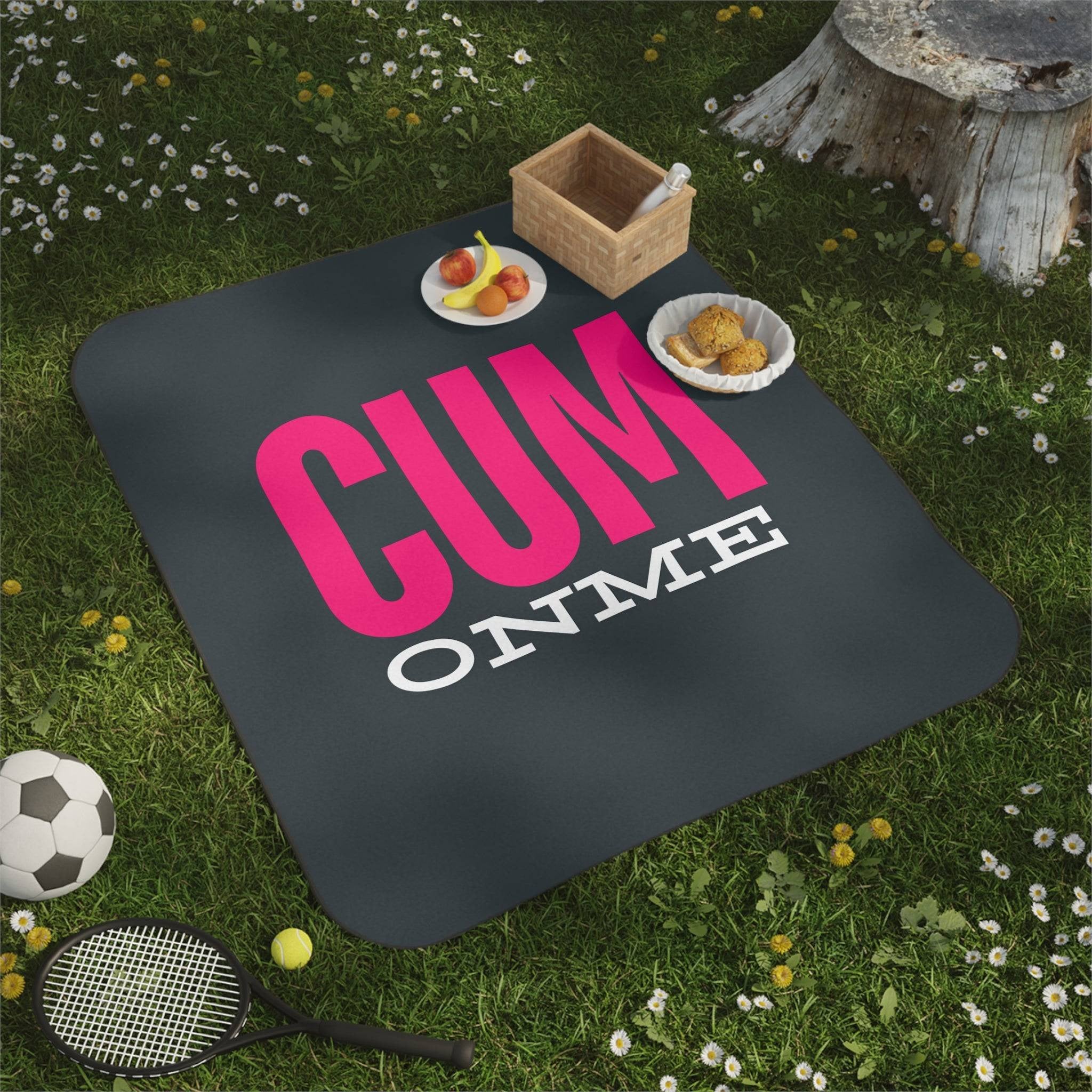 Cum on Me | Mix Match Fun-Flirty Lovers’ Water-Resistant Blankets