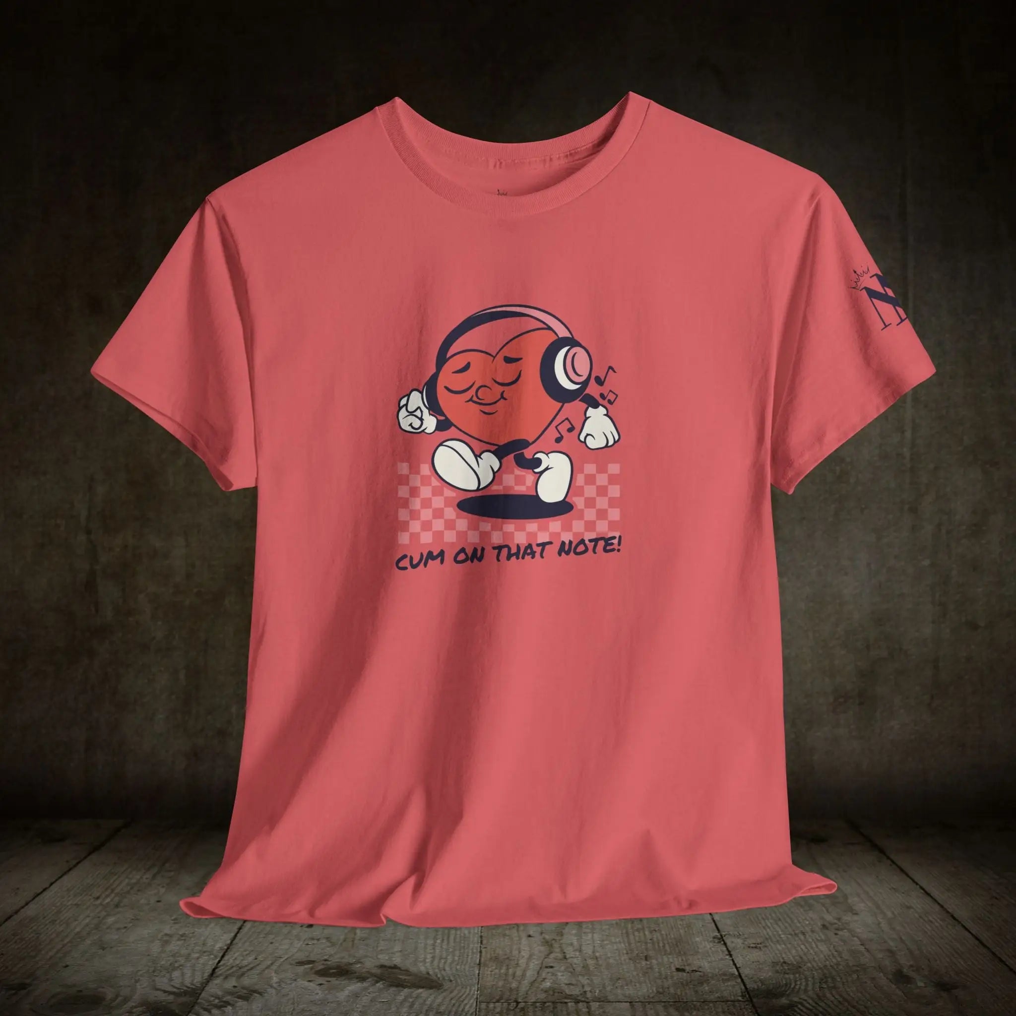 Cum On That Note! | Mix & Match 100% Cotton Unisex Fun-Flirty Lovers’ Tees