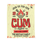 Cum Party | Mix & Match Fun-Flirty Lovers’ Blankets