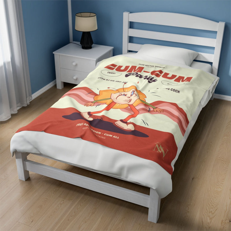 Cum-Cum Party | Mix & Match Fun-Flirty Lovers’ Blankets