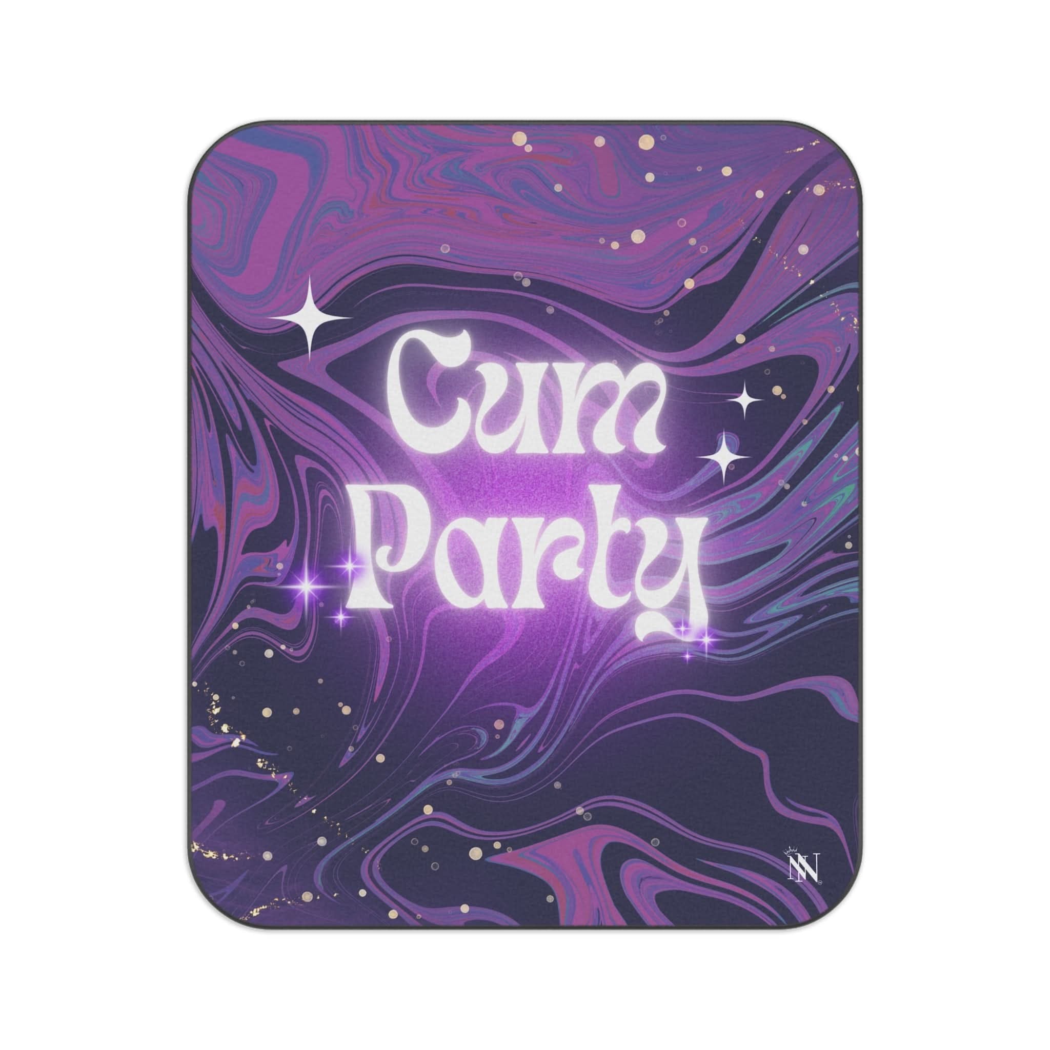 Cum Party | Mix Match Fun-Flirty Lovers’ Water-Resistant Blankets