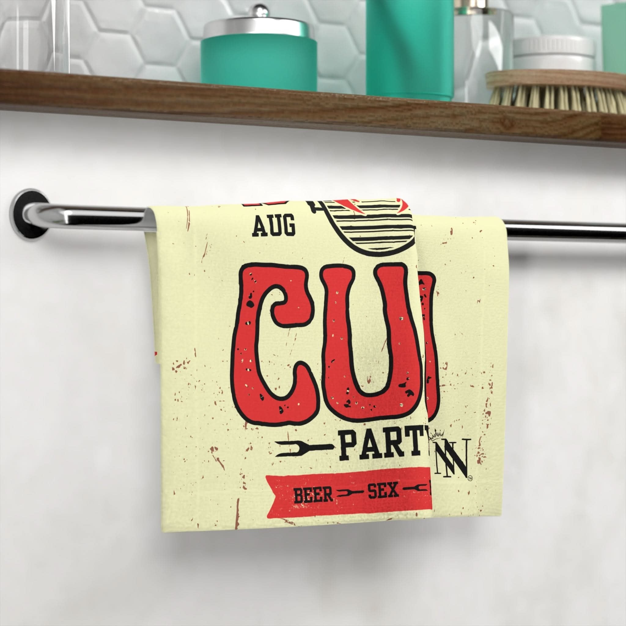 Cum Party | Mix & Match Lils’ Fun-Flirty Lovers’ Towels