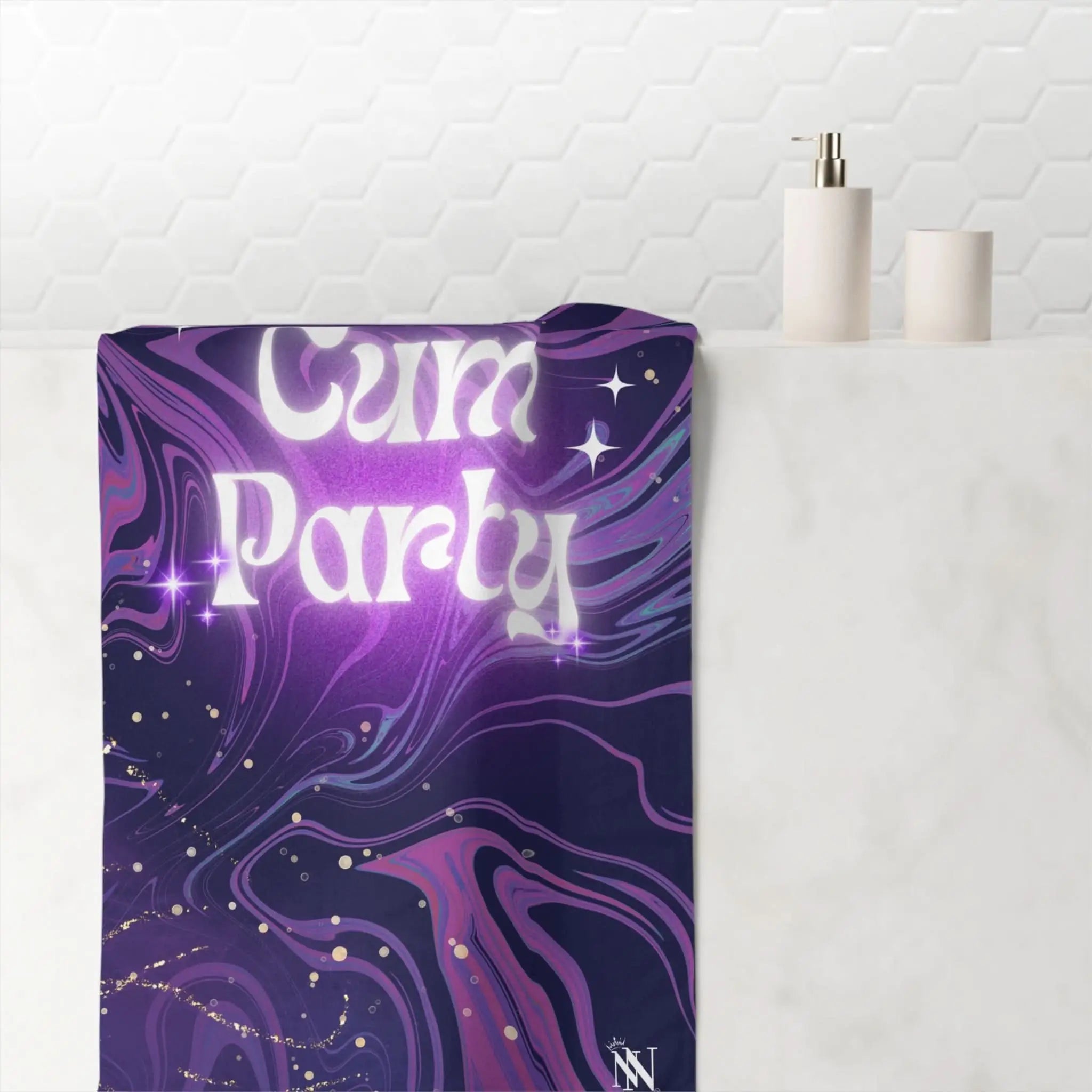Cum Party | Mix & Match Naughty XL Fun-Flirty Lovers’ Towels