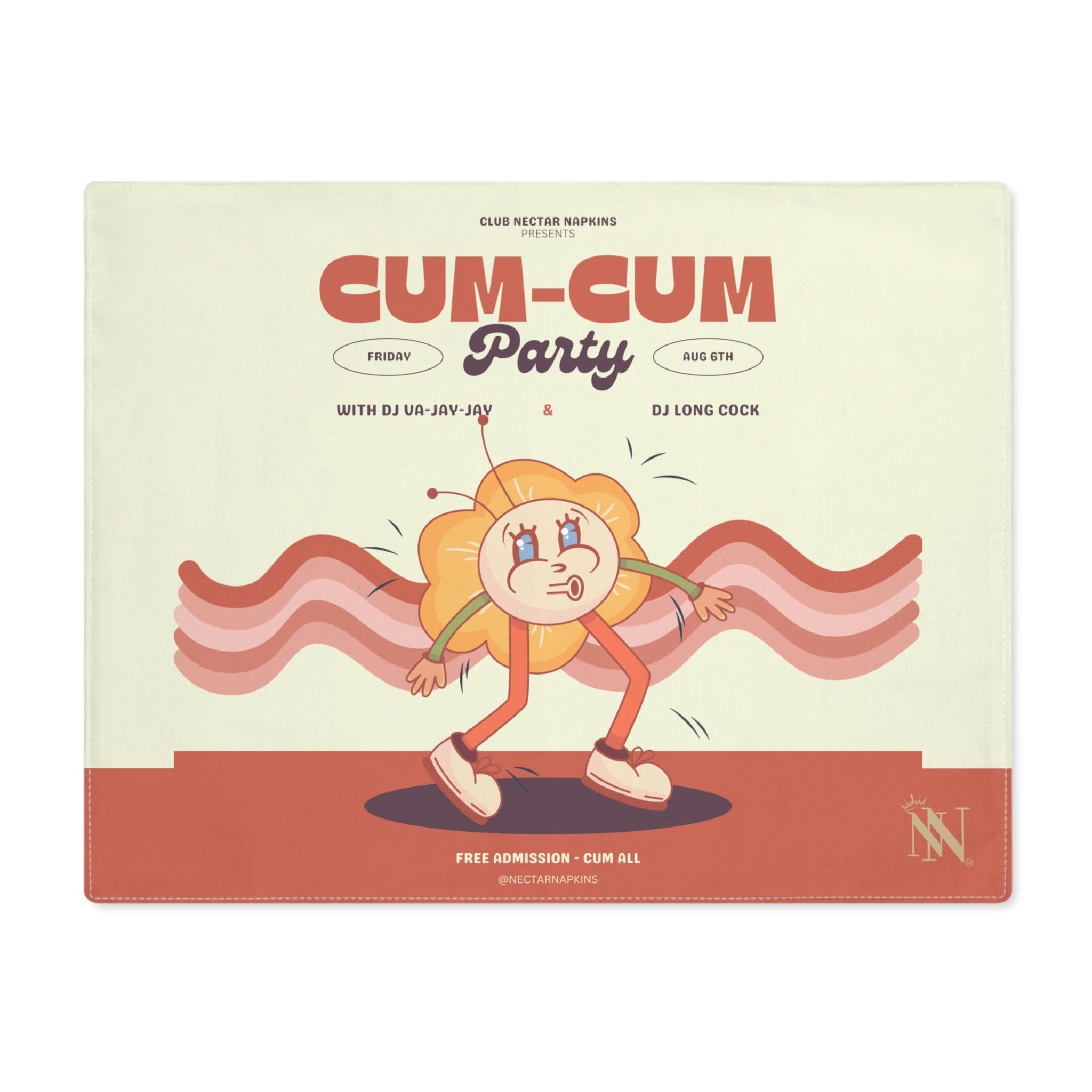 Cum-Cum Party | Mix & Match Playful Fun-Flirty Lovers’ Toy Mats