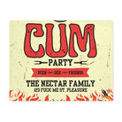 Cum Party | Mix & Match Playful Fun-Flirty Lovers’ Toy Mats