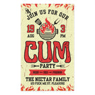Cum Party | Mix & Match Soft Fun-Flirty Lovers’ Towels