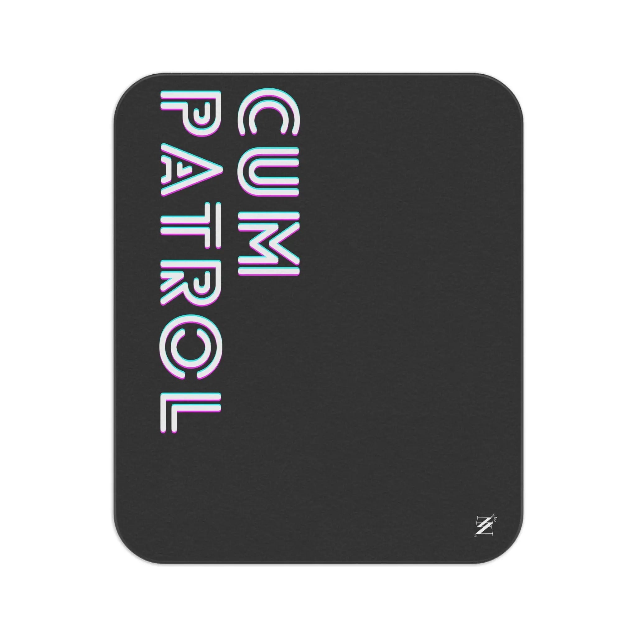 Cum Patrol | Mix Match Fun-Flirty Lovers’ Water-Resistant Blankets