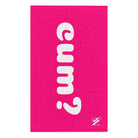 Cum? Pink Mix & Match Soft Sex Towels | Flirty Lovers’ Gifts
