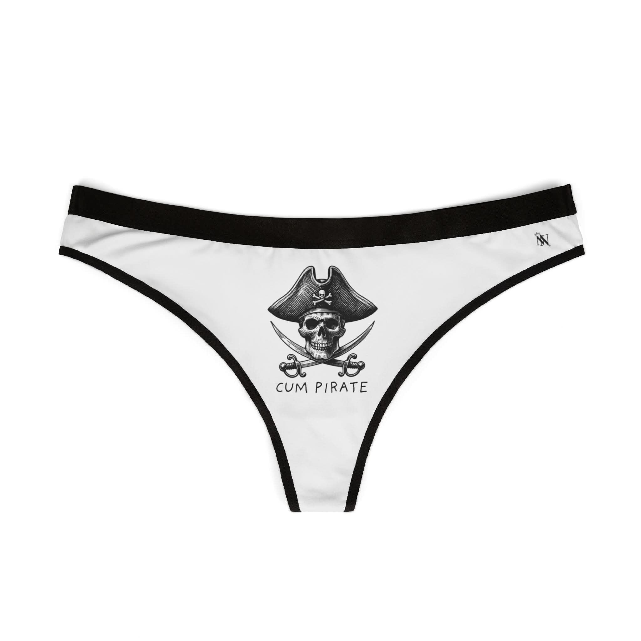Cum Pirate | Mix & Match Women’s Fun-Flirty Lovers’ Thongs