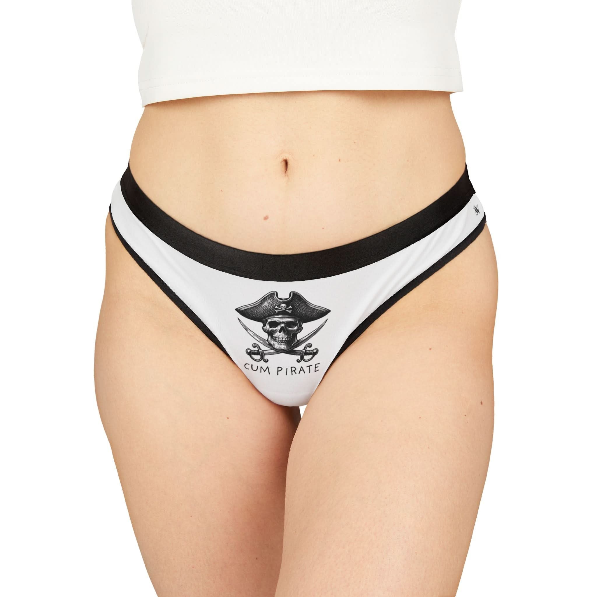 Cum Pirate | Mix & Match Women’s Fun-Flirty Lovers’ Thongs