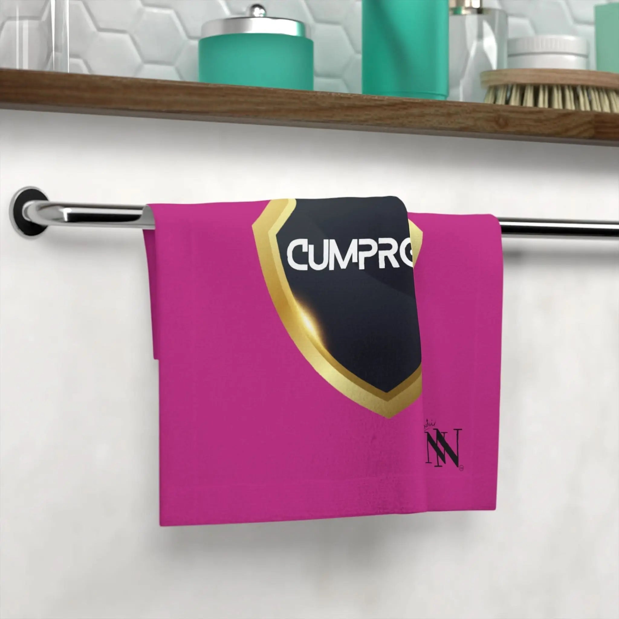 Cum Proof Fuscia | Mix & Match Lils’ Fun-Flirty Lovers’ Towels