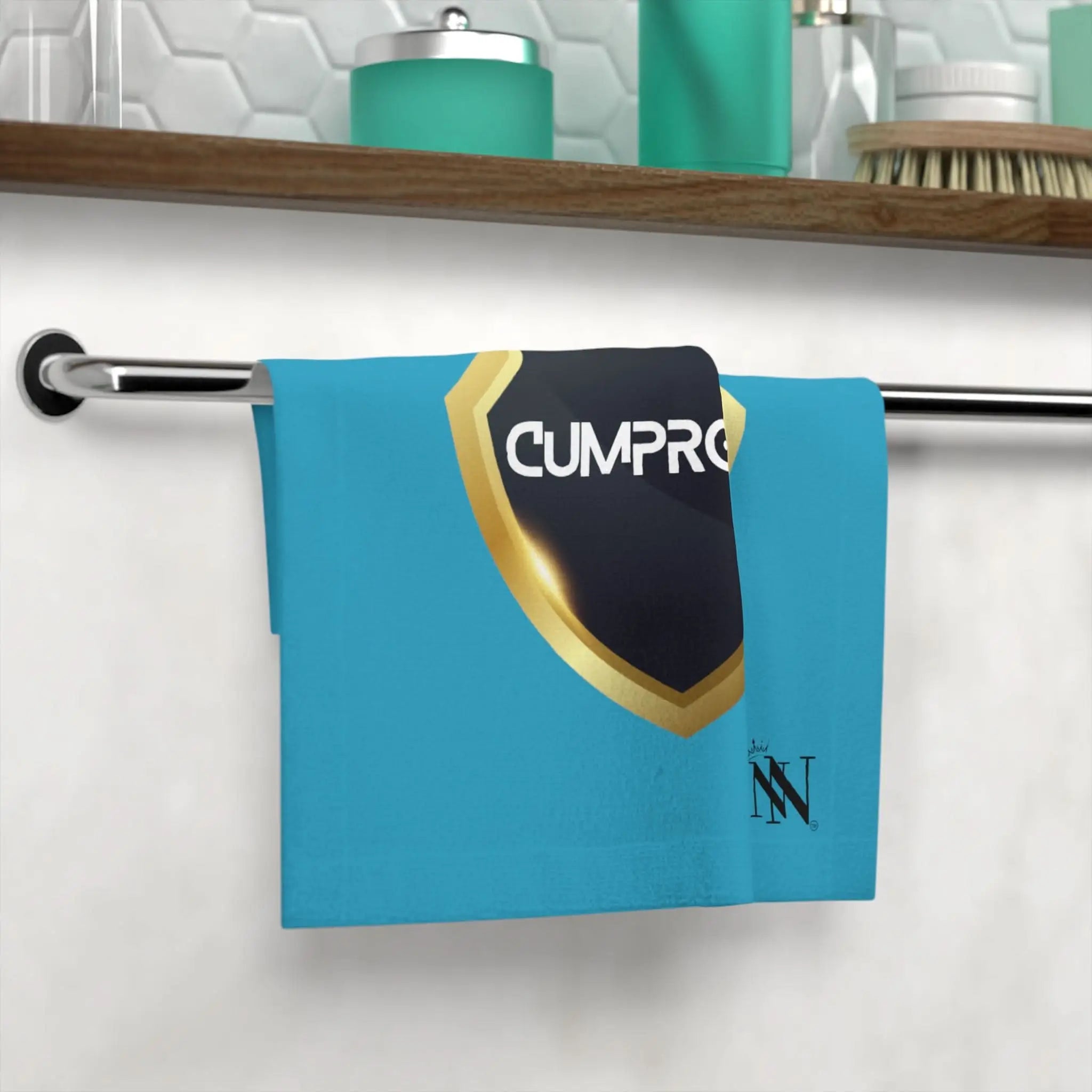 Cum Proof Teal | Mix & Match Lils’ Fun-Flirty Lovers’ Towels