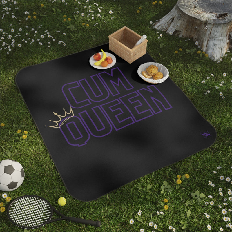 Cum Queen | Mix Match Fun-Flirty Lovers’ Water-Resistant Blankets