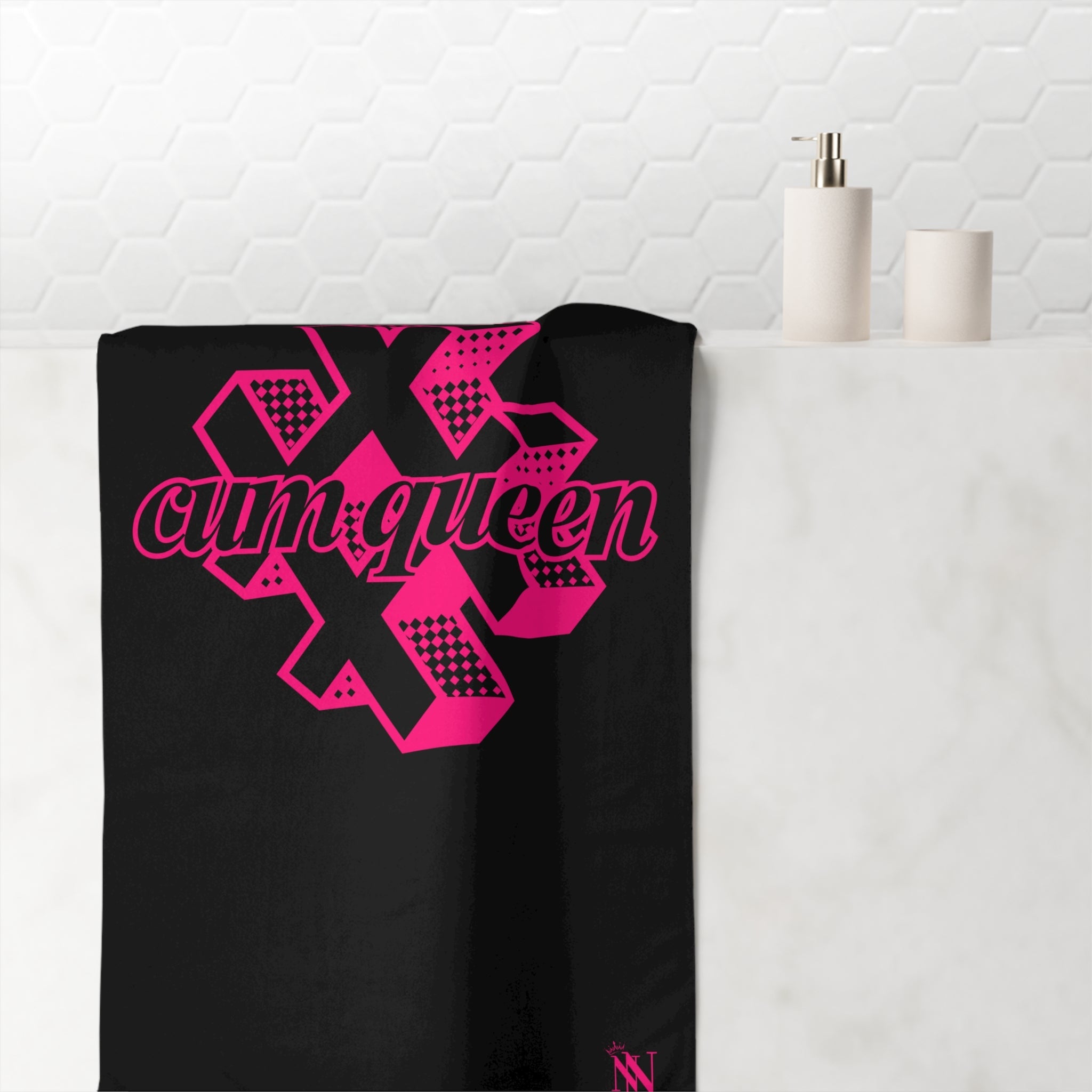# Cum Queen | Mix & Match XL Fun-Flirty Lovers’ Towels