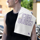 Cum Queen White | Mix & Match Soft Fun-Flirty Lovers’ Towels