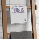 Cum Queen White | Mix & Match Soft Fun-Flirty Lovers’ Towels