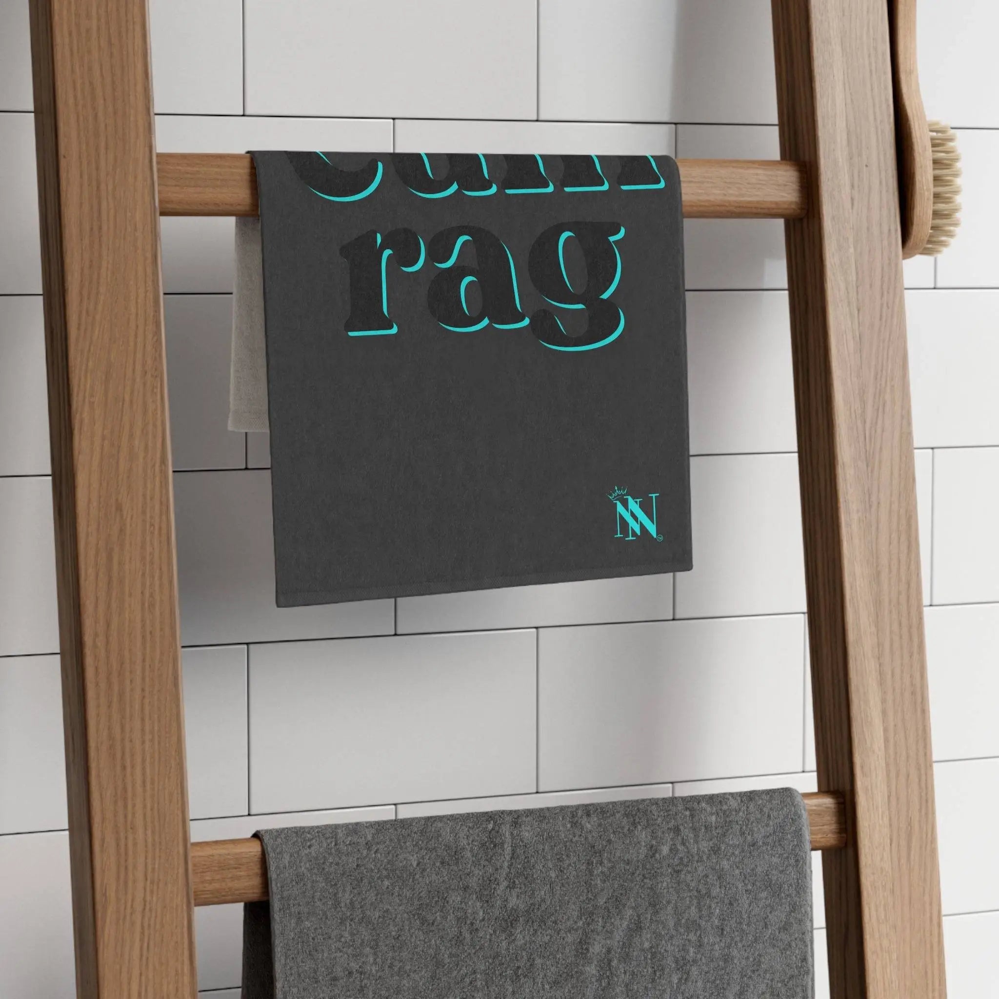 Cum Rag Dark Grey Mix & Match Soft Sex Towels | Flirty Lovers’ Gifts